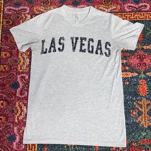 Las Vegas Gray Tshirt TeeMax Small